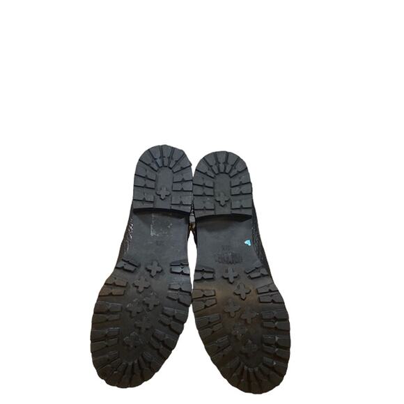 Marc by Marc Jacob Metallic Black Ankle Rain Boots Women Sz 35.5 - Picture 4 of 11